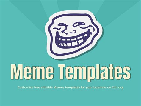 meme generator template|Meme Generator: Make Memes Online for Free .